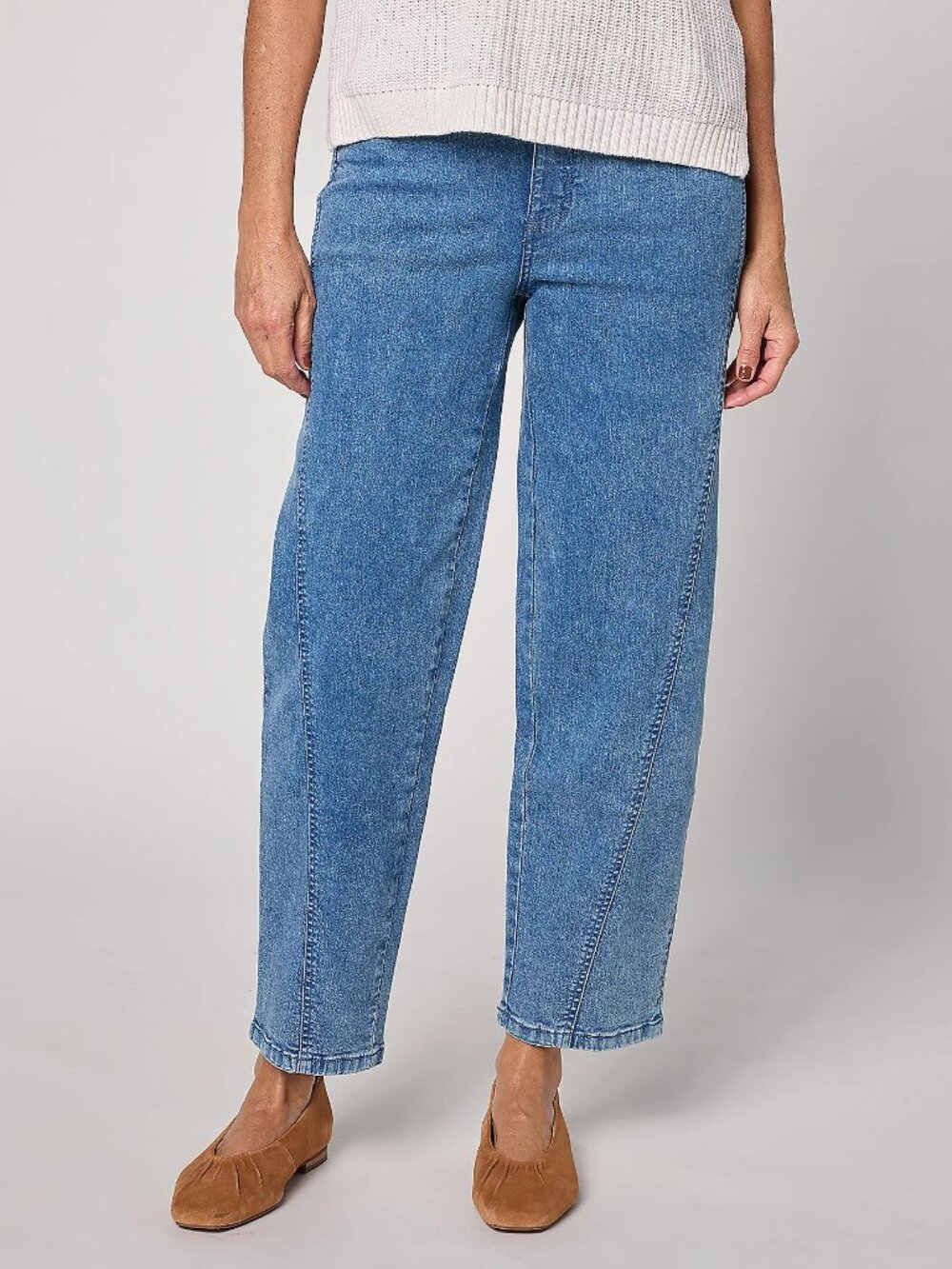 Denim & Co. Regular Classic Stretch Tapered Ankle Jeans , Sz 20W a704296